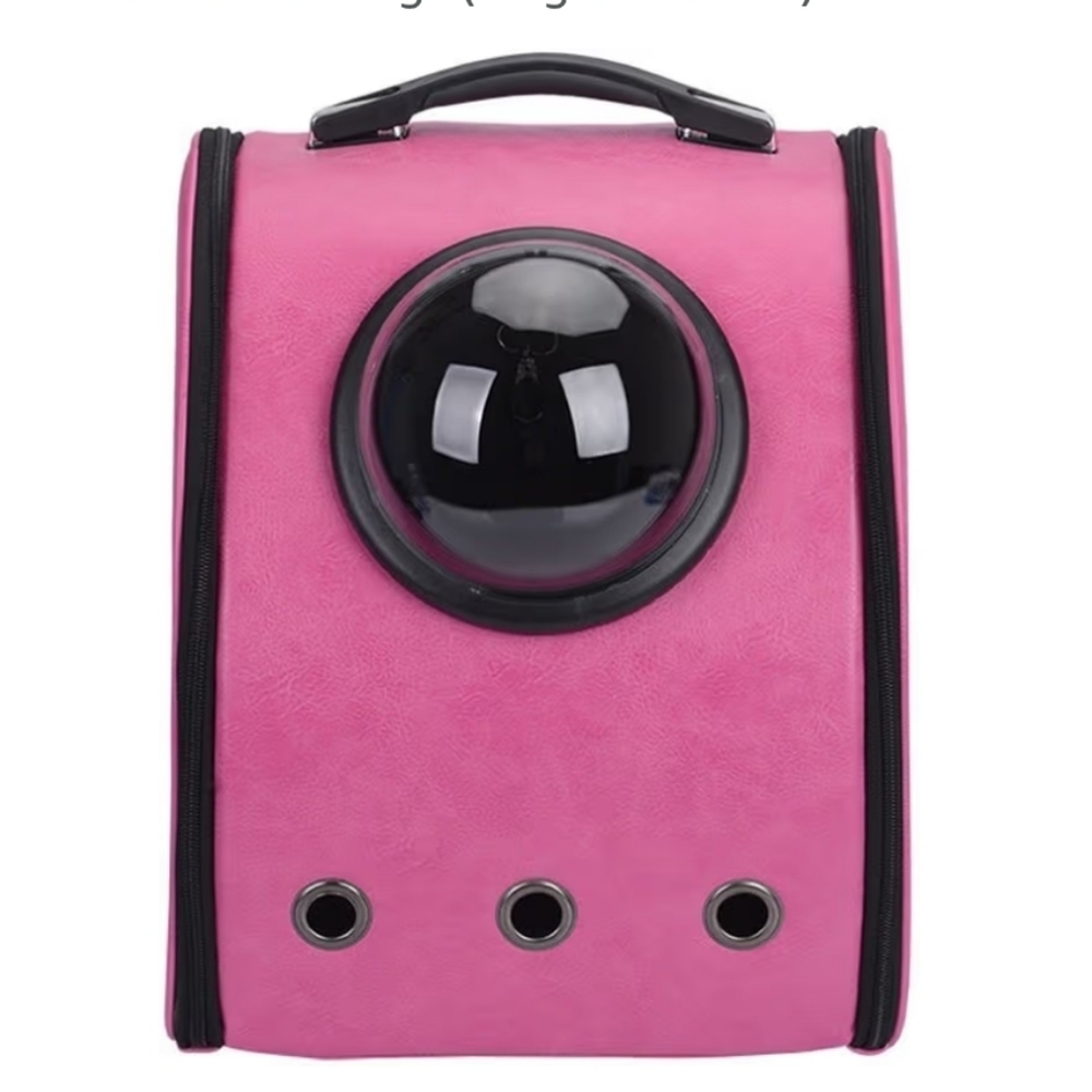 Pink Pet Carrier Backpack with Bubble Window